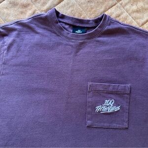 100 Thieves Embroidered Logo T-Shirt Men's Size Medium